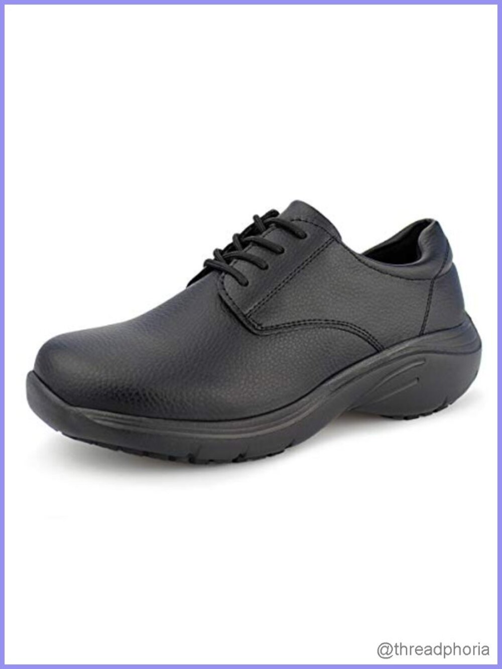 Women's Slip Resistant Nursing Shoes Lightweight Lace Up Work Shoes